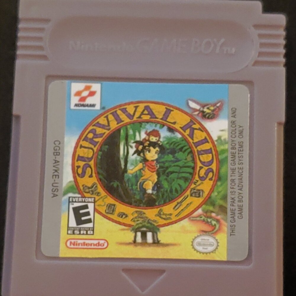 Survival Kids 1 GBC Video Game Gameboy Color